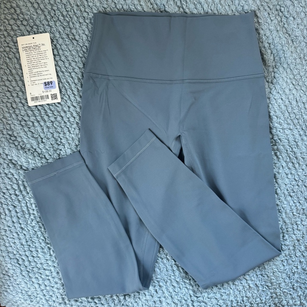 NWT Lululemon Align No Line Leggings 25”